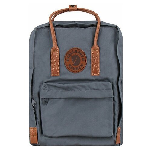 фото Fjallraven рюкзак kanken no. 2, серый, 27х13х38 см, 16 л