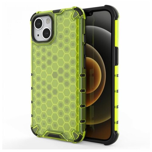 фото Brodef combee противоударный чехол для iphone 13 mini зеленый