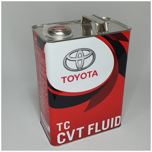 фото Масло трансмиссионное "cvt", 4л cvt fluid tc масло для автомобилей тойота с бесступенчатой (вариаторной) коробкой передач. toyota