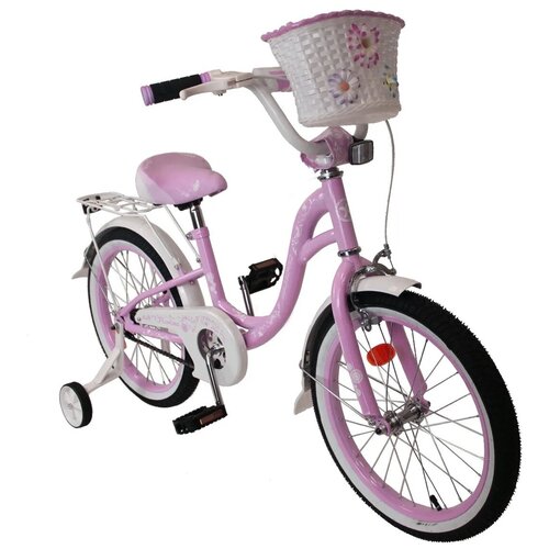 фото Велосипед детский maxxpro florina-n18-3 18" розово-белый