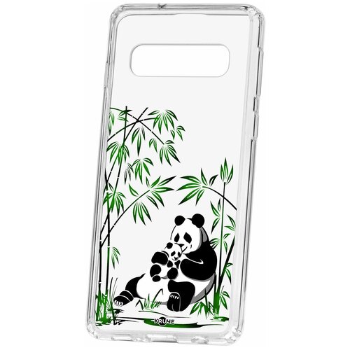 фото Чехол на samsung galaxy s10 kruche print панды / чехол для samsung / чехол с рисунком / чехол с принтом / чехол для самсунг / чехол для самсунг / бампер на гелакси / чехол накладка для гэлэкси / противоударная накладка для samsung galaxy / защита для galaxy / защита на samsung / cиликоновый чехол для samaung galaxy / пластиковый чехол на самсунг / защитный чехол для самсунг / чехольчик / защита телефона / ударопрочный чехол / галакси кruче