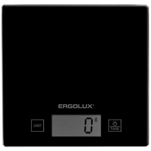 фото Кухонные весы ergolux elx-sko1-c02 черные