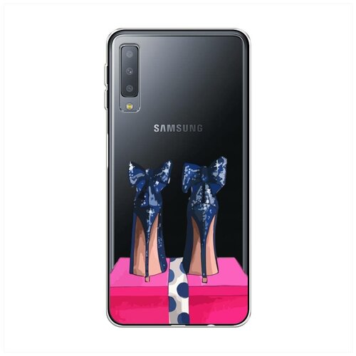 фото Силиконовый чехол "туфли на высоком каблуке" на samsung galaxy a7 2018 / самсунг галакси а7 2018 case place