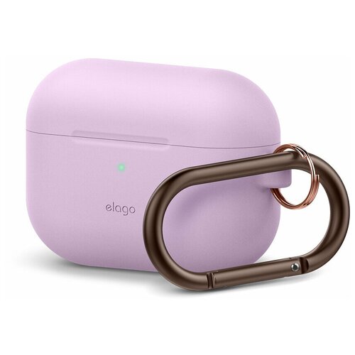 фото Чехол elago для airpods pro silicone hang case lavender