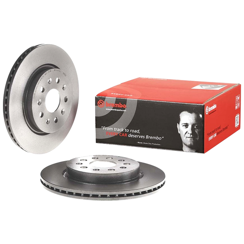 фото Brembo 09. a972.11 (09a97211 / 13501303 / 13502199) диск тормозной задн. с уф покрытием opel (опель) insignia a (g09) 07 / 08-03 / 17 / opel (опель) insignia a saloon (g09) (комплект 2 штуки)