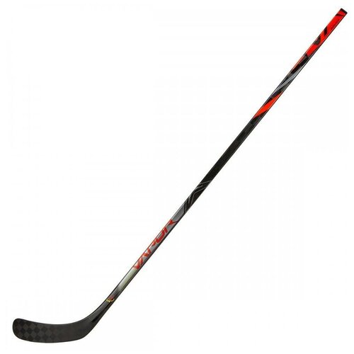 фото Хоккейная клюшка bauer vapor flylite grip 152 см p28 (102) левый черный/красный