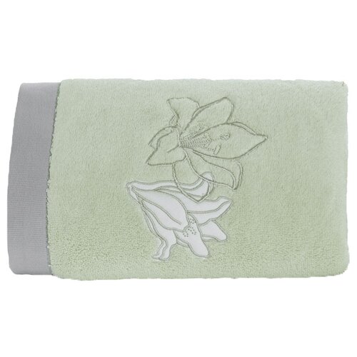 фото Махровые полотенца lilium soft cotton (светло-зеленый), полотенце 50x100