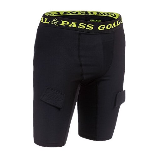 фото Компрессионные шорты с раковиной goal&pass pro yth xl р.160 черные goal & pass
