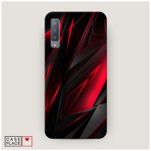 фото Чехол пластиковый samsung galaxy a7 2018 игровой фон case place