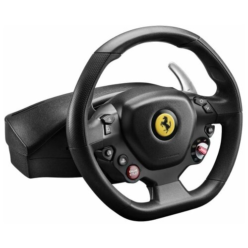 фото Руль и педали игровые (комплект) thrustmaster t80 ferrari 488 gtb edition usb 2.0