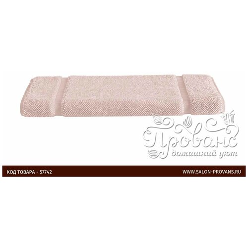 фото Коврик для ванной soft cotton node хлопковая махра грязно-розовый 50х90