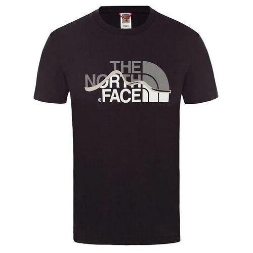 фото Футболка the north face mountain line t0a3g2jk3 размер l, black