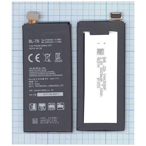 фото Аккумуляторная батарея bl- t6 для lg f220, optimus gk 3000mah/11.4wh 3,8v vbparts