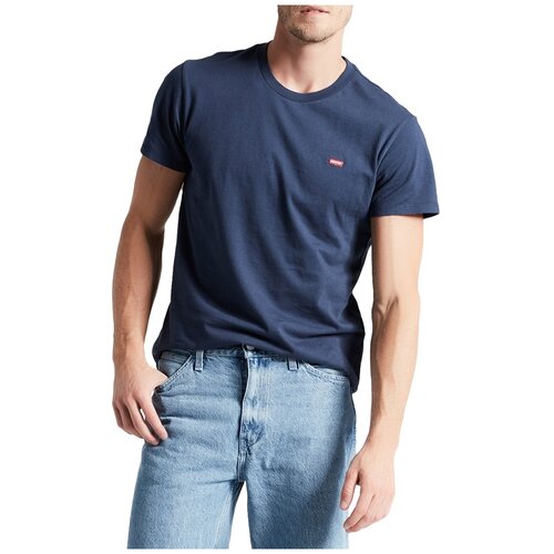 фото Футболка levi's ss original hm tee (56605) размер m, dress blues