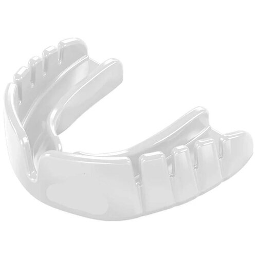 фото Капа одночелюстная adidas opro snap-fit mouthguard белая (размер junior) adibp30
