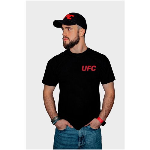 фото Футболка мужская ufc ufc red small logo t-sh, s/48