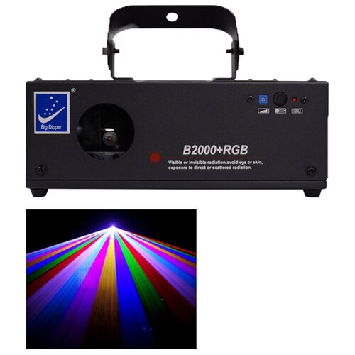 фото Лазерный проектор анимационный big dipper b2000+rgb