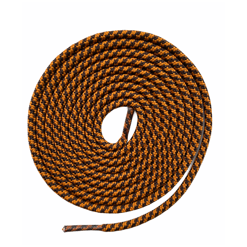 фото Шнурки круглые для тимберлендов, 150 см, горчичный/темно-коричневый. easy store