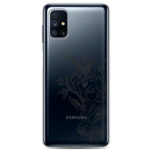 фото Силиконовый чехол "лошадь лес" на samsung galaxy m31s / самсунг галакси m31s case place