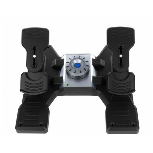 фото Авиа-педали logitech flight rudder pedals