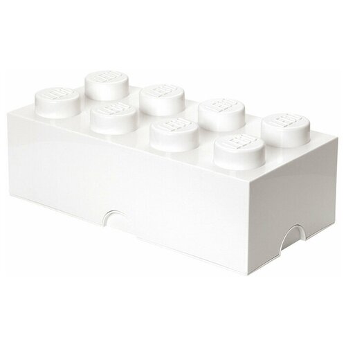 фото Ящик для хранения lego 8 storage brick белый