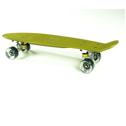 фото Скейтборд fish skateboards 22" хаки/led