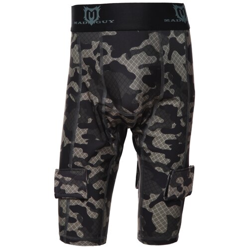 фото Шорты компрессионные с раковиной camo-line mad guy jr (net/корич) (140)