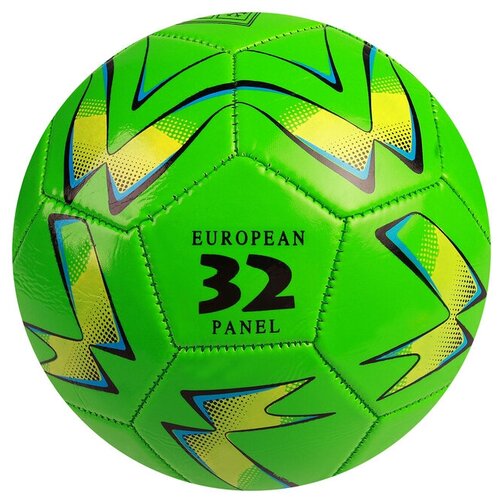 фото Мяч футбольный, размер 5, 32 панели, pvc, 2 подслоя, машинная сшивка, 260 г, микс mikimarket
