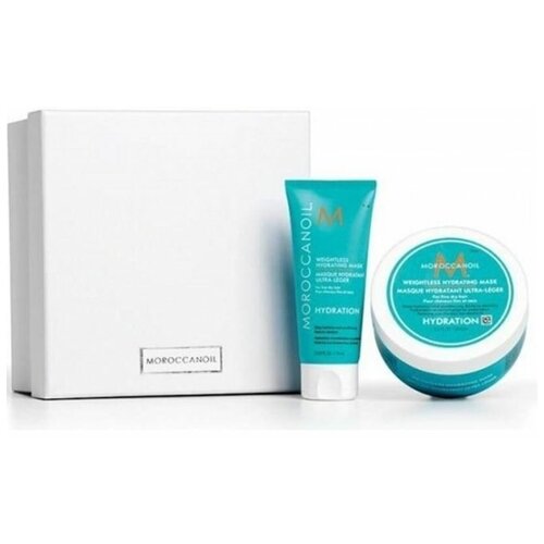 фото Набор moroccanoil hydrating set (набор: шампунь, 250 мл + маска, 75 мл)
