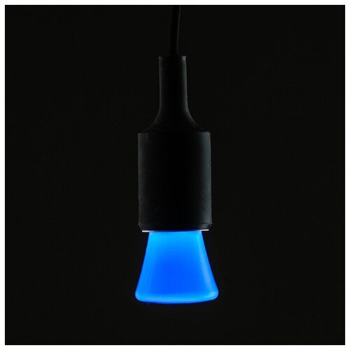 фото Лампа светодиодная декоративная luazon lighting "фонарик", 5 smd2835, для белт-лайта, синий mikimarket