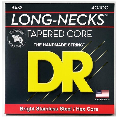 фото Струны для бас-гитары dr string tlh-40