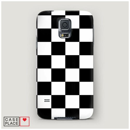 фото Чехол пластиковый samsung galaxy s5 шахматная доска case place