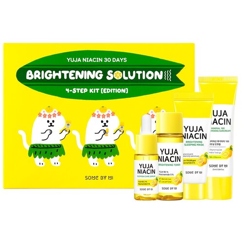 фото Some by mi набор yuja niacin 30 days brightening solution 4-step kit