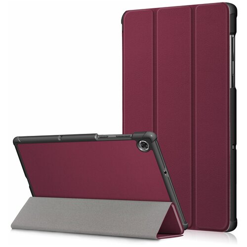 фото Чехол it baggage для планшета ультратонкий lenovo tab m10 hd tb-x306x бордовый