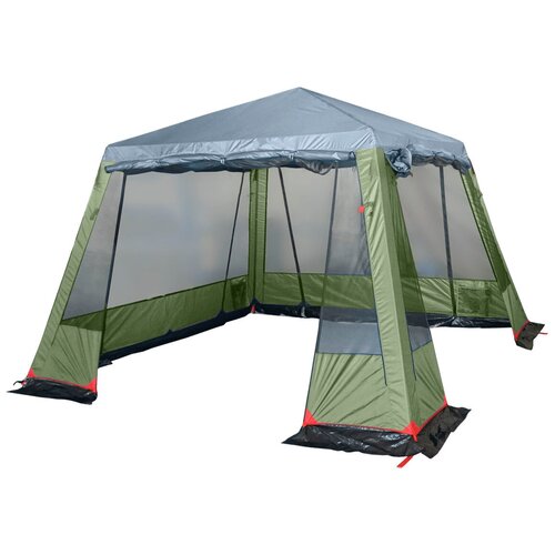 фото Палатка-шатер btrace grand (зеленая/беж)