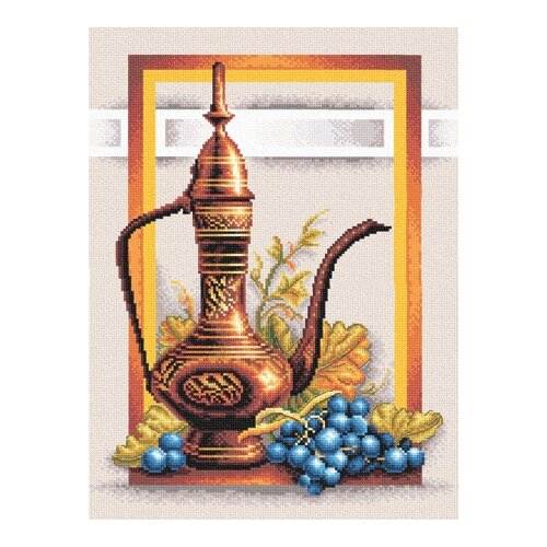 фото Набор для вышивания panna н-0294 натюрморт с виноградом