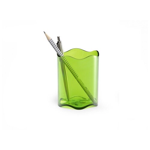 фото Подставка durable trend для ручек и карандашей прозрачная transparent light green 1701235017