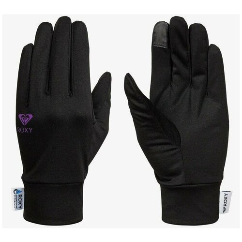 фото Перчатки для сноуборда roxy liner gloves j glov true black (us:l)