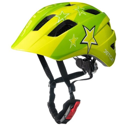 фото Шлем детский велосипедный - jetcat - max (green stars) - m (53-57см)