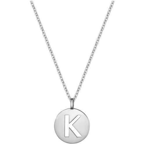 фото Медальон с буквой "k" (solid)