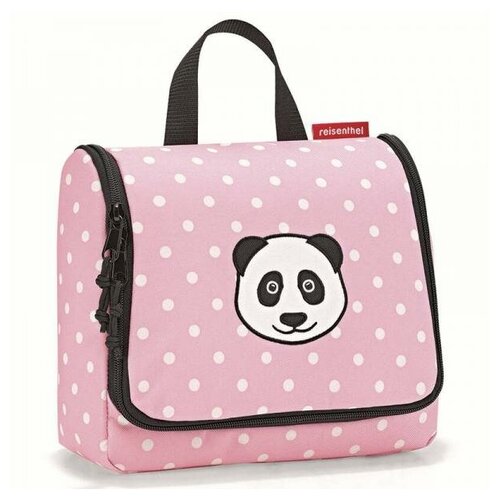 фото Сумка органайзер дорожная reisenthel toiletbag panda dots pink wh3072, несессер, косметичка, для женщин, для косметики, для детей