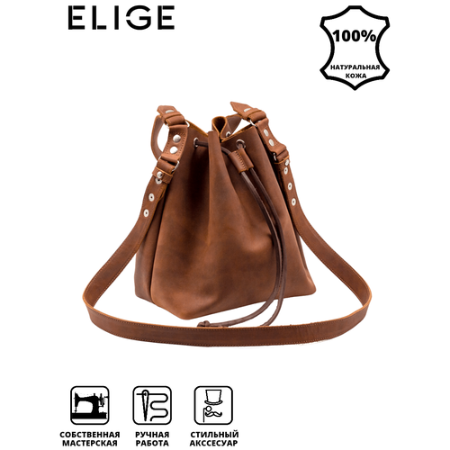 фото Сумка торба elige, коричневый