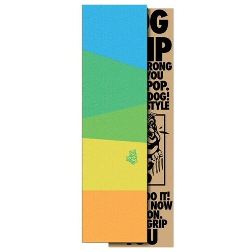 фото Шкурка для скейтборда droshky griptape pastel blocks baby blue 9x33