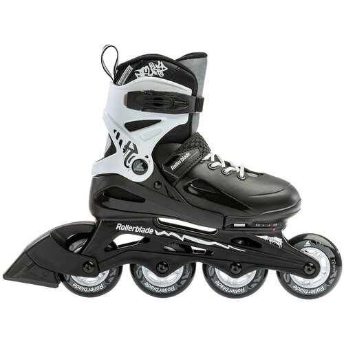 фото Детские роликовые коньки rollerblade fury black/white 2022 (37-40)