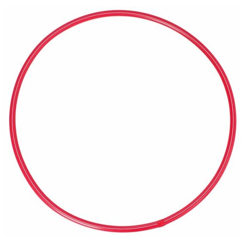 фото Обруч, диаметр 60 см, цвет красный соломон