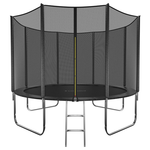 фото Батут getactive jump 10ft складной с лестницей и внешней сеткой 10464f2y-l черный