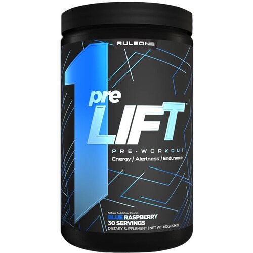 фото Предтренировочный комплекс rule one pre lift pre-workout 30 порций, ежевика rule 1