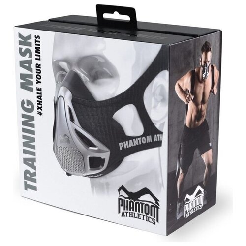 фото Тренажеры дыхательные training mask phantom athletics black (размер l) .