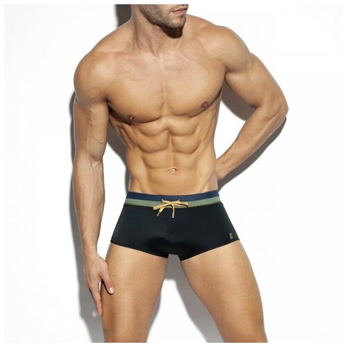 фото Плавки-боксеры "cruise swim trunk - black" / es collection / черный / размер 2xl