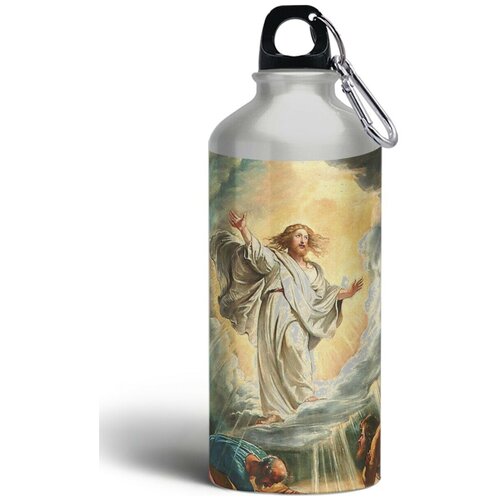 фото Бутылка спортивная/туристическая фляга микс надписи - 5195 ф brutbottle